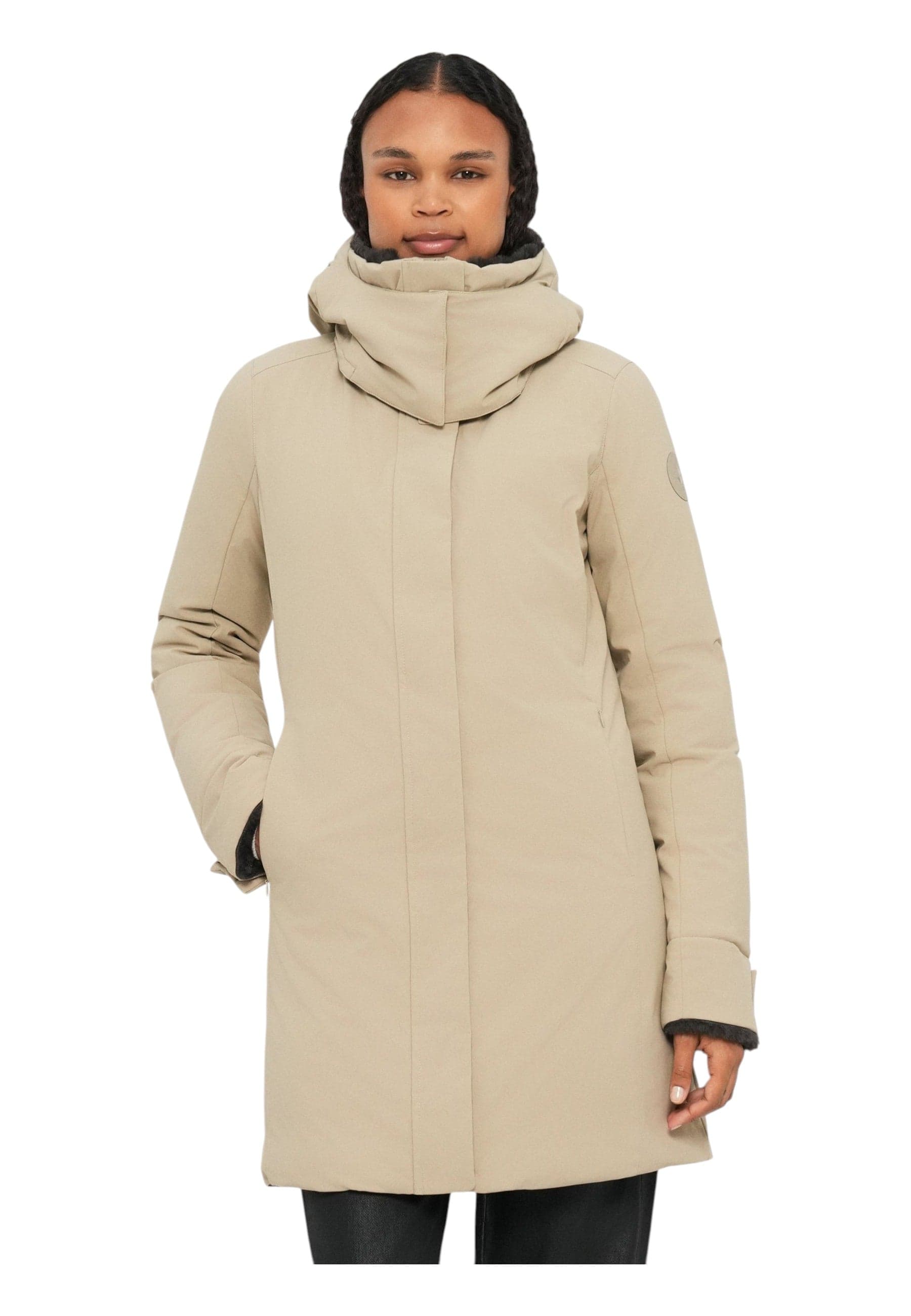 SAVE THE DUCK Parka con cappuccio Donna save the duck p42800w-smeg21-22 Samantah da donna in Giacche Drestige - Casamassima, commercioVirtuoso.it