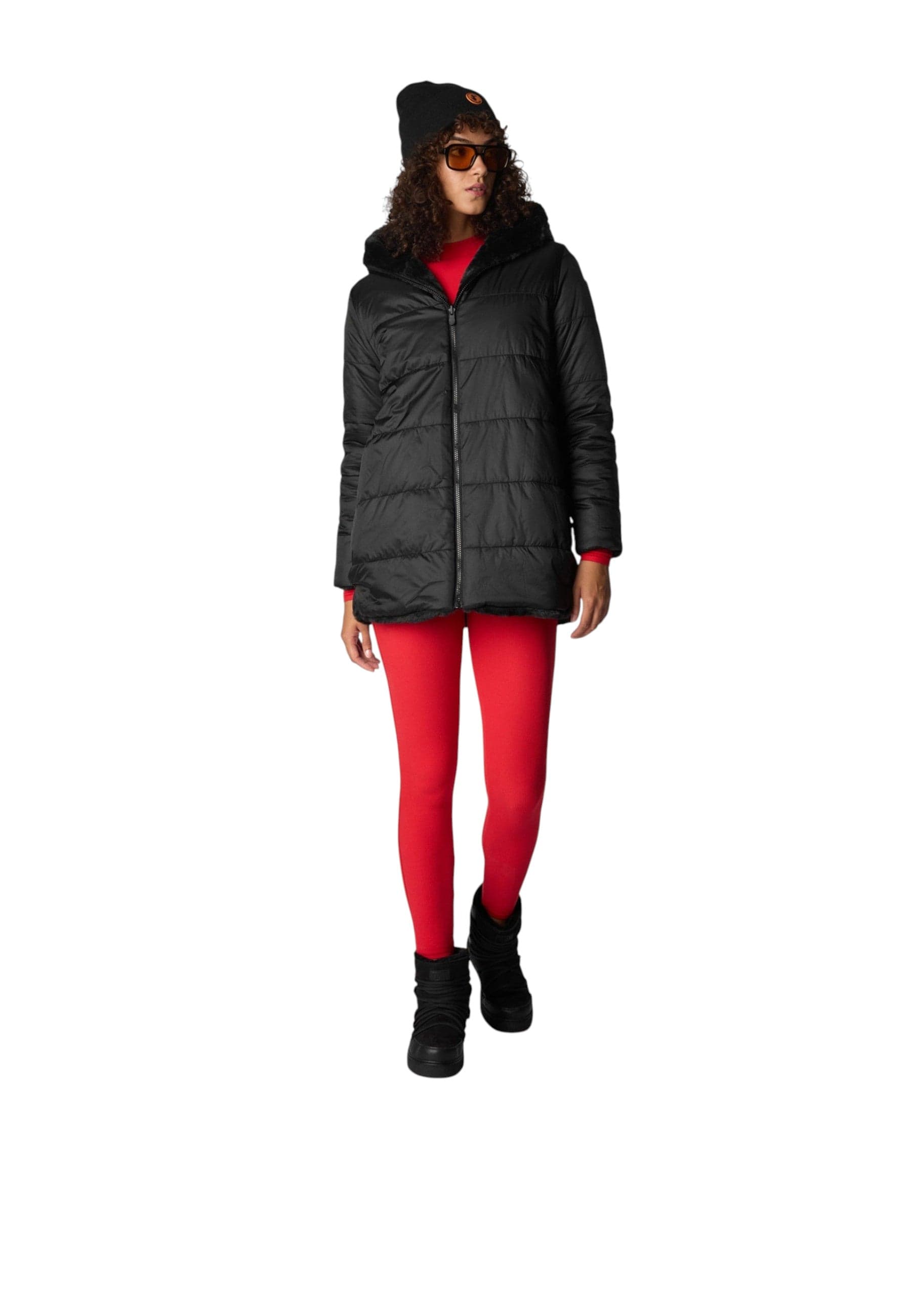 SAVE THE DUCK Cappotto con cappuccio Donna save the duck d40070w-fury21-35 Bridget da donna in Cappotti Drestige - Casamassima, commercioVirtuoso.it