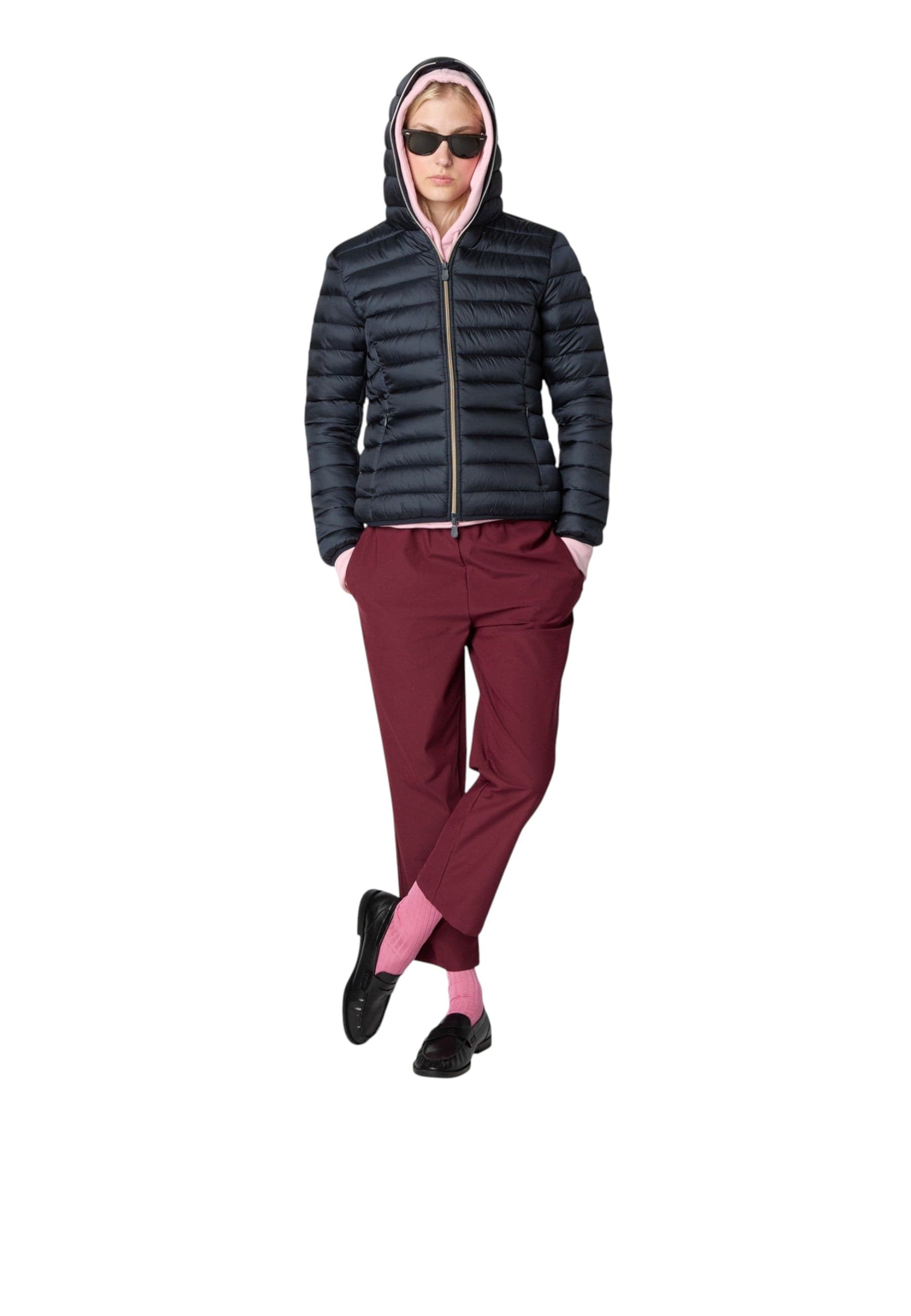 SAVE THE DUCK Giacca con cappuccio Donna save the duck d33620w-iris21-10 Alexis da donna in Giacche Drestige - Casamassima, commercioVirtuoso.it