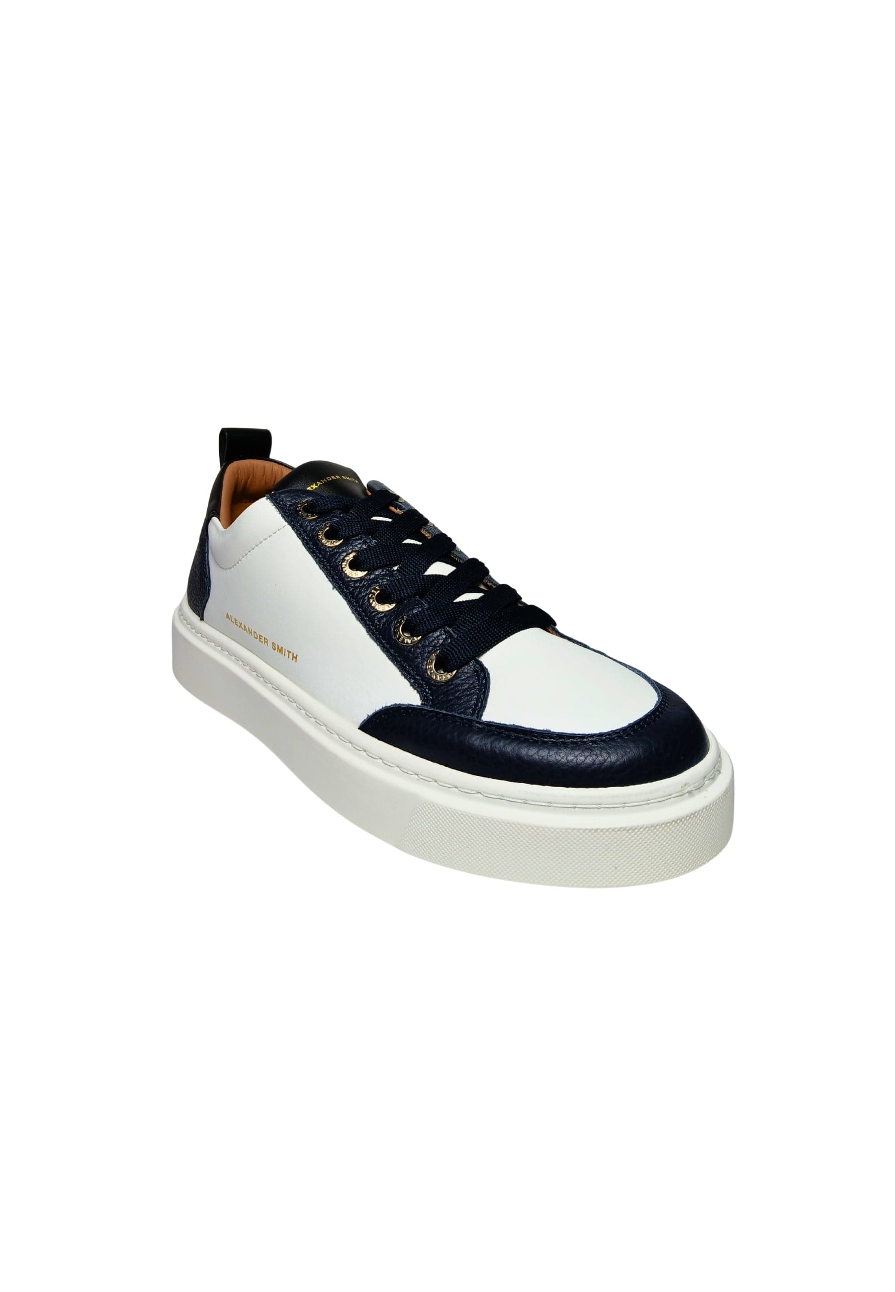 ALEXANDER SMITH Scarpe Uomo Alexander Smith Sneakers Bond Man-Blue White da uomo in Sneaker casual Drestige - Casamassima, commercioVirtuoso.it