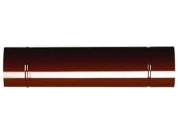 Tubo Smaltato Per Stufe Cm 50 Ø 12 Marrone - Save in Tubi di scarico BricoGo - Marano di Napoli, commercioVirtuoso.it