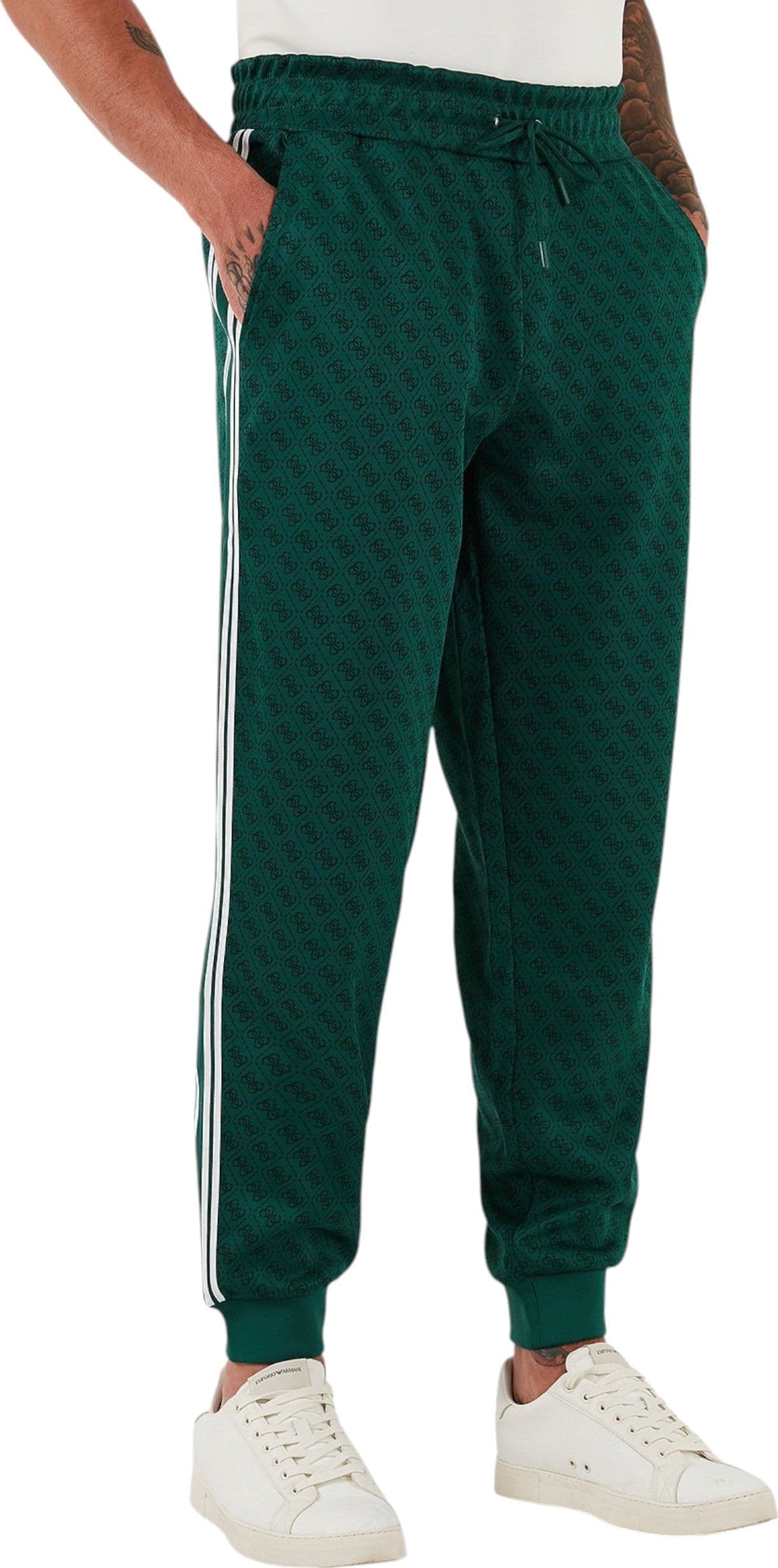 GUESS ACTIVEWEAR Pantaloni Jogger Uomo Guess Activewear da uomo in Pantaloni sportivi Drestige - Casamassima, commercioVirtuoso.it