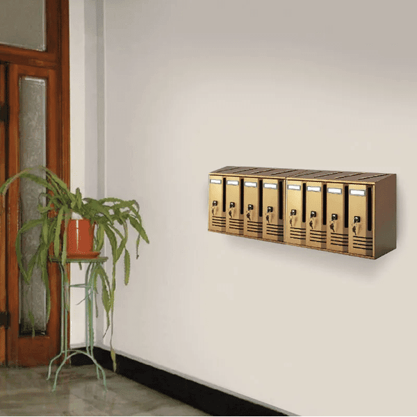 Casellario Postale Ideal Star C4 - Mm 420X175X300H - Ideal Star in Cassette postali con fissaggio a parete BricoGo - Marano di Napoli, commercioVirtuoso.it