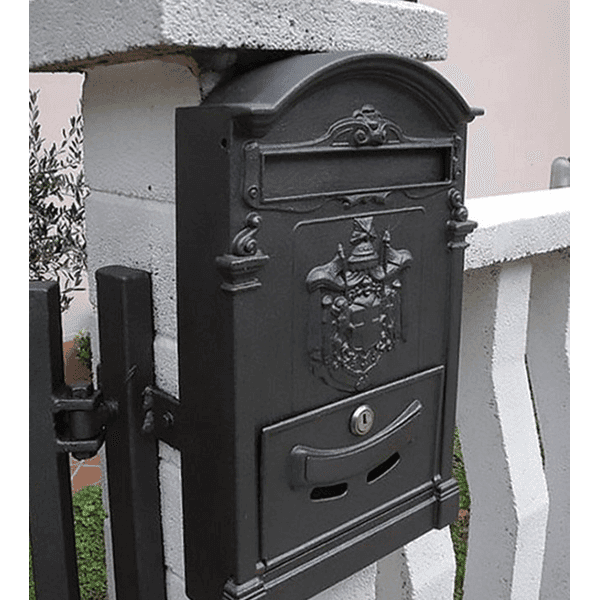 Cassetta Postale Ideal Star In Alluminio Cm 255X85X405H - Grigia - Ideal Star in Cassette postali con fissaggio a parete BricoGo - Marano di Napoli, commercioVirtuoso.it