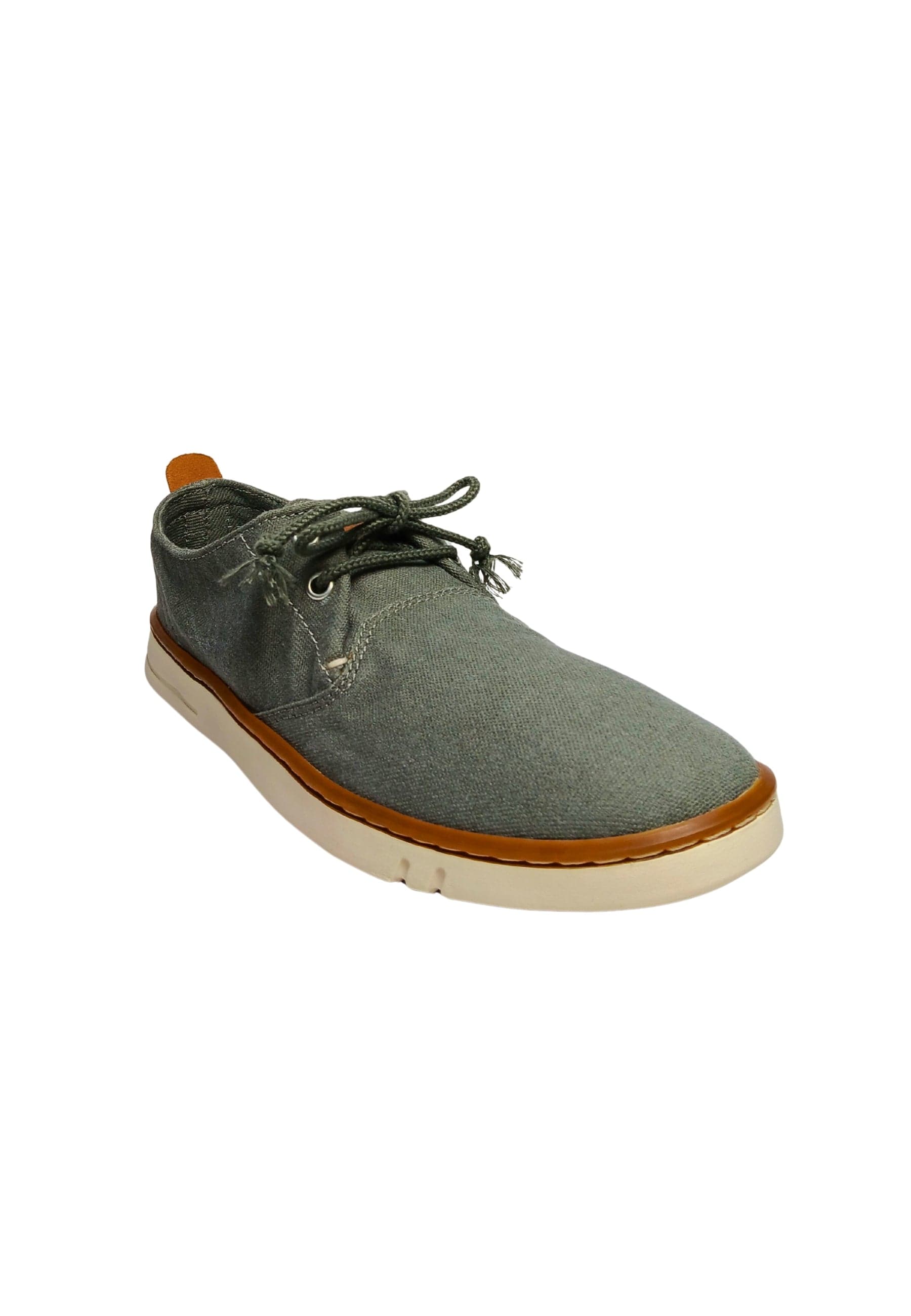 TIMBERLAND Scarpe Uomo Timberland Hookset Low Lace Sneaker Dark Green Canvas da uomo in Sneaker casual Drestige - Casamassima, commercioVirtuoso.it