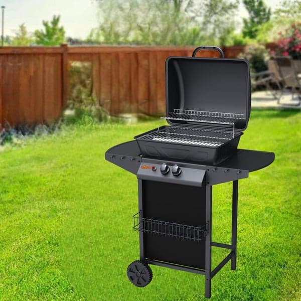 Barbecue A Gas Due Fuochi Ideal Star Cm 91,3X46X102H - Ideal Star in Barbecue a gas BricoGo - Marano di Napoli, commercioVirtuoso.it