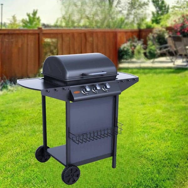 Barbecue A Gas Tre Fuochi Ideal Star Cm 104X55,4X97,7H - Ideal Star in Barbecue a gas BricoGo - Marano di Napoli, commercioVirtuoso.it