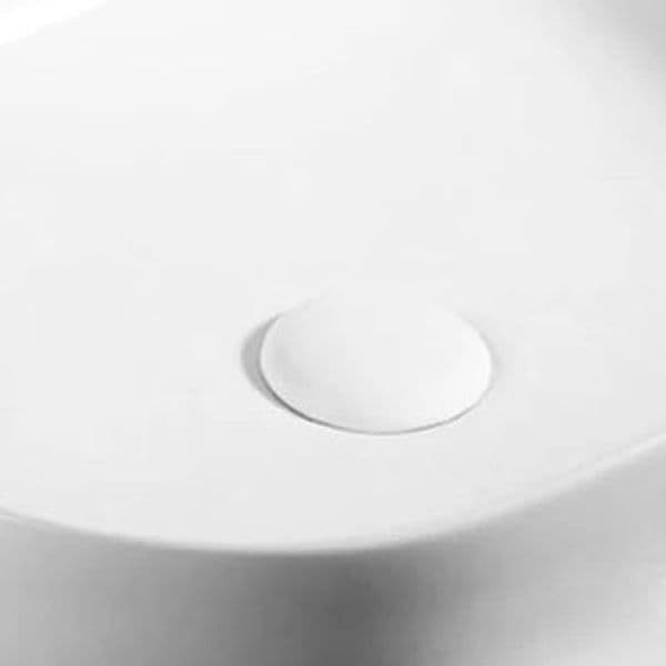 Piletta Lavabo Click Clack Feeling Senza Troppo Pieno- Tappo Bianco Opaco- Rak- Pezzi 1 in Rubinetti per lavandini bagno BricoGo - Marano di Napoli, commercioVirtuoso.it