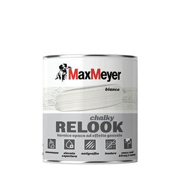 Chalky Relook Finitura Trasparente Mm 0,500 l 4 Pezzi