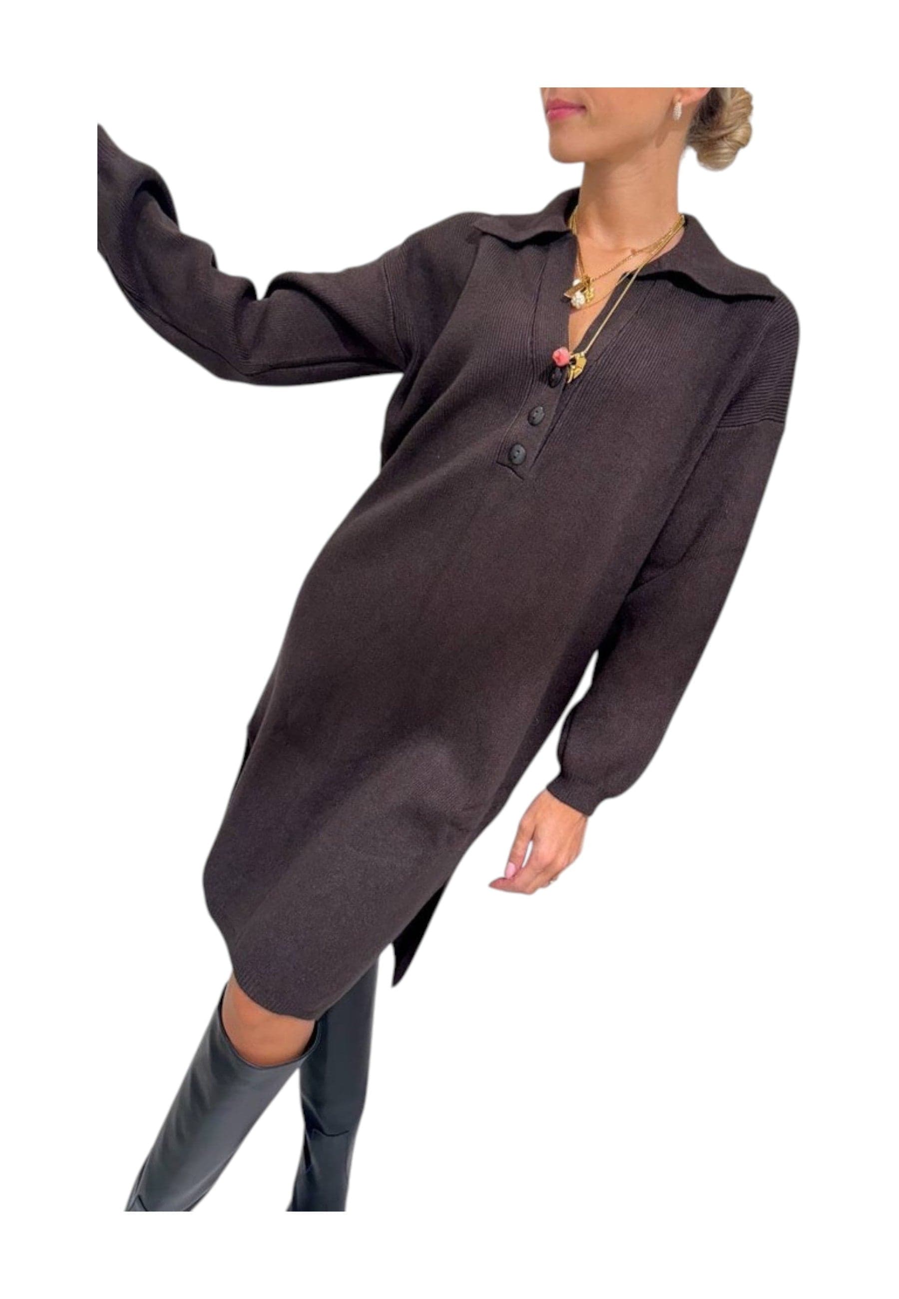 ANNARITAN Abito Donna AnnaritaN f7689ybfx22473 collo da donna in Adulti Drestige - Casamassima, commercioVirtuoso.it