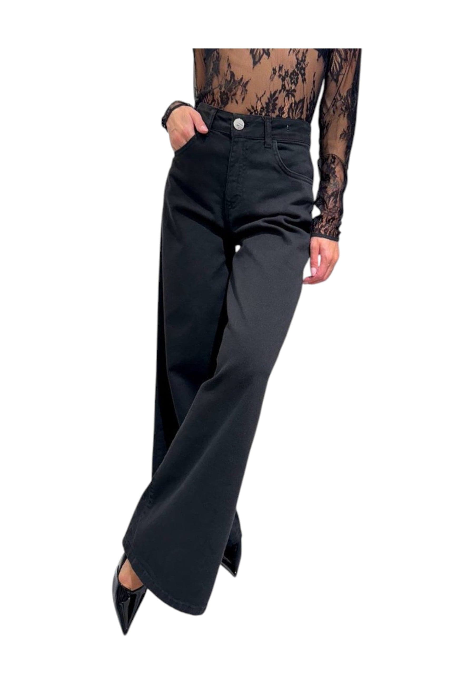 ANNARITAN jeans Donna AnnaritaN f1018ybfj03 palazzo da donna in Jeans Drestige - Casamassima, commercioVirtuoso.it