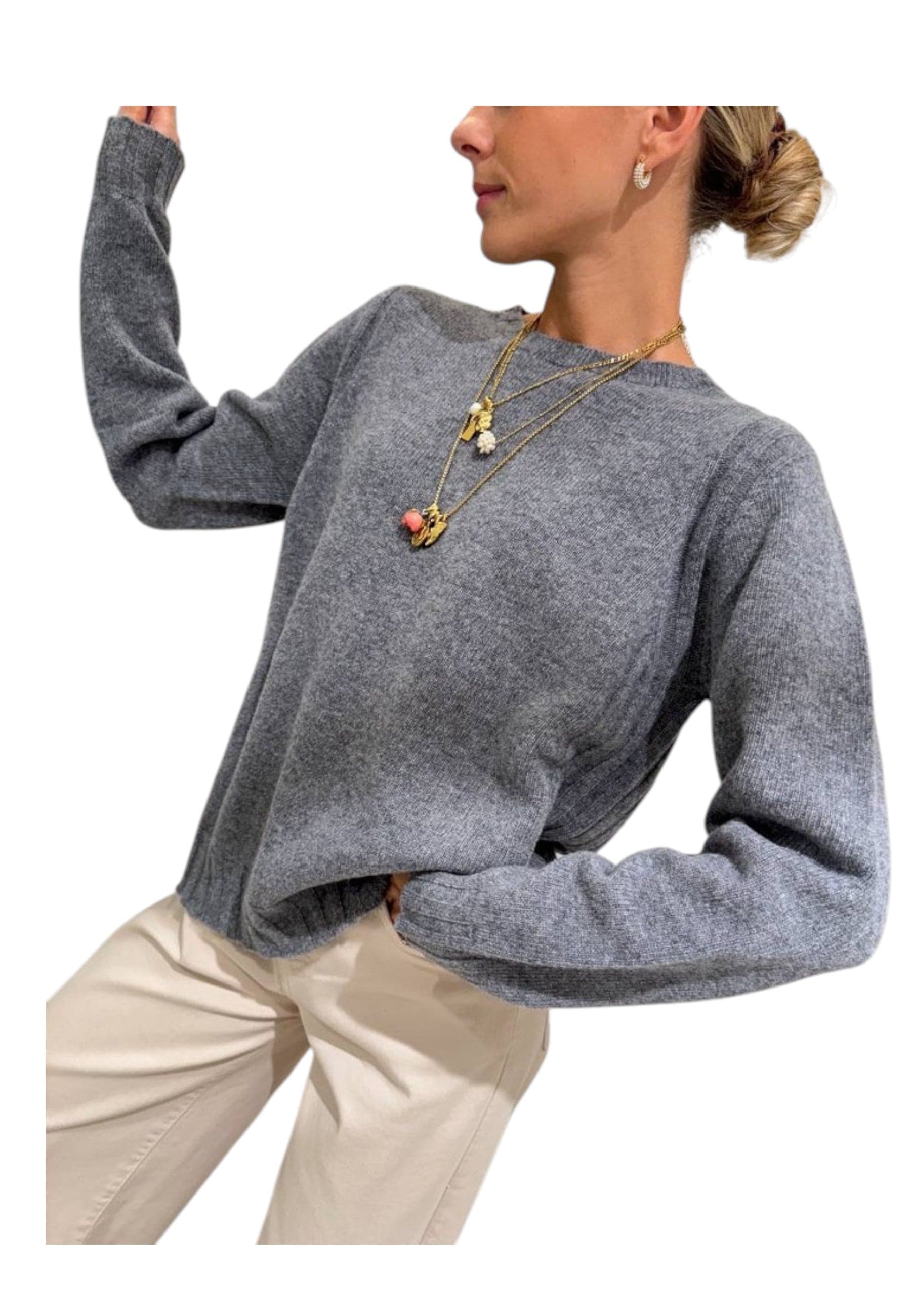 ANNARITAN maglia Donna AnnaritaN f981ybf8813-gr da donna in T-shirt Drestige - Casamassima, commercioVirtuoso.it