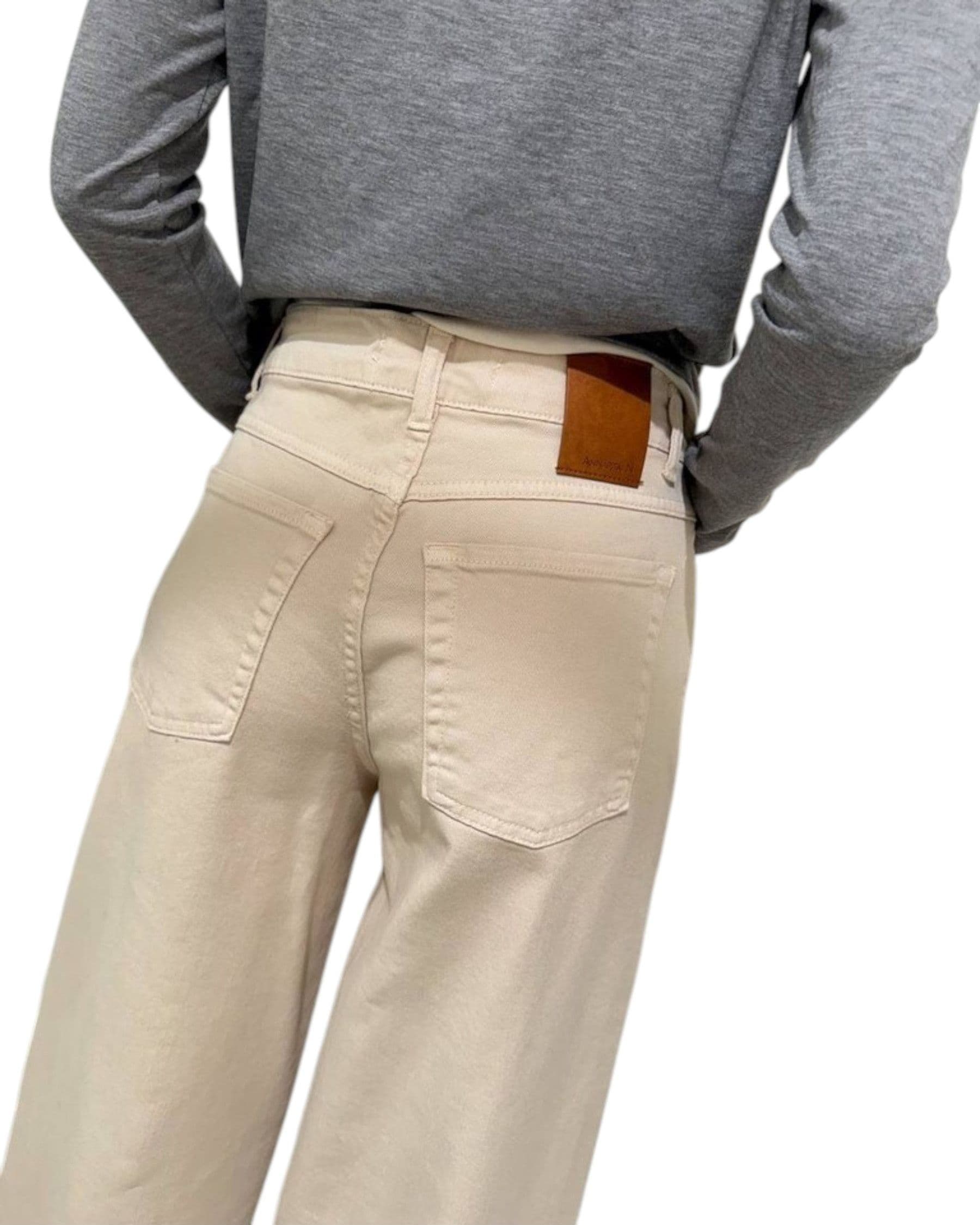 ANNARITAN Pantalone Donna AnnaritaN f1018ybfmiyake palazzo da donna in Pantaloni Drestige - Casamassima, commercioVirtuoso.it