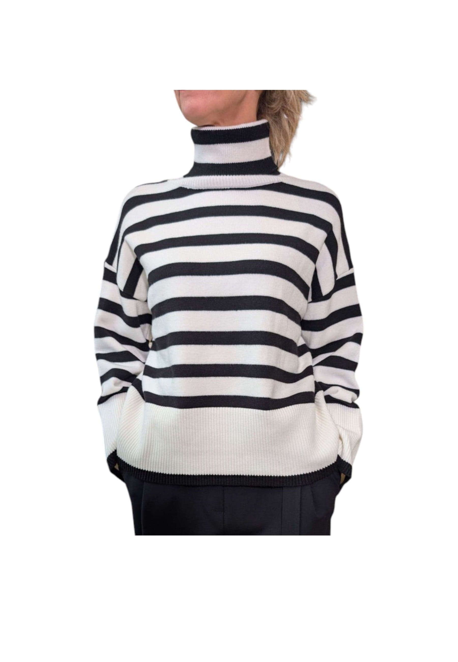 ANNARITAN MAGLIA Donna AnnaritaN f1004ybfs1852-bi DOLCEVITA da donna in Maglie termiche Drestige - Casamassima, commercioVirtuoso.it