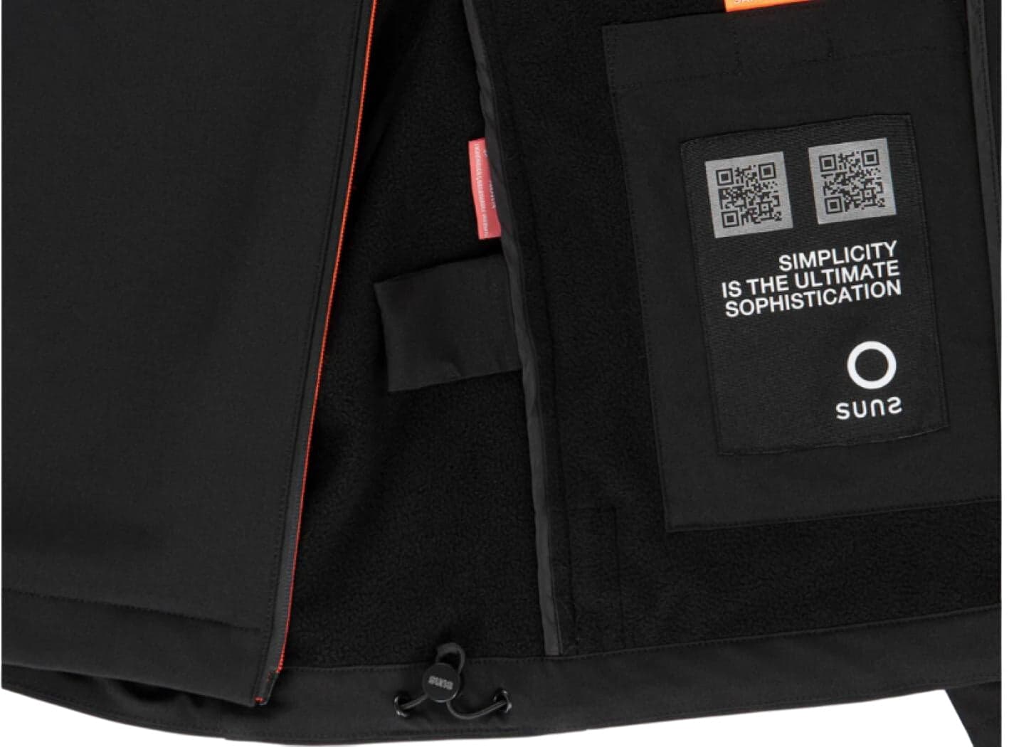SUNS Giubbotto Uomo Suns Flaminio Micro black da uomo in Giacche Drestige - Casamassima, commercioVirtuoso.it