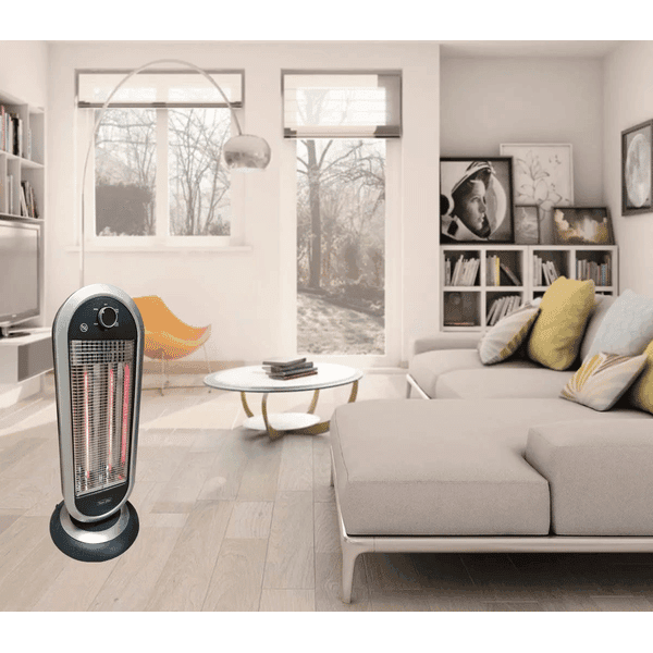 Stufa Al Carbonio Oscillante 1000 Watt - Ideal Star in Stufe elettriche BricoGo - Marano di Napoli, commercioVirtuoso.it
