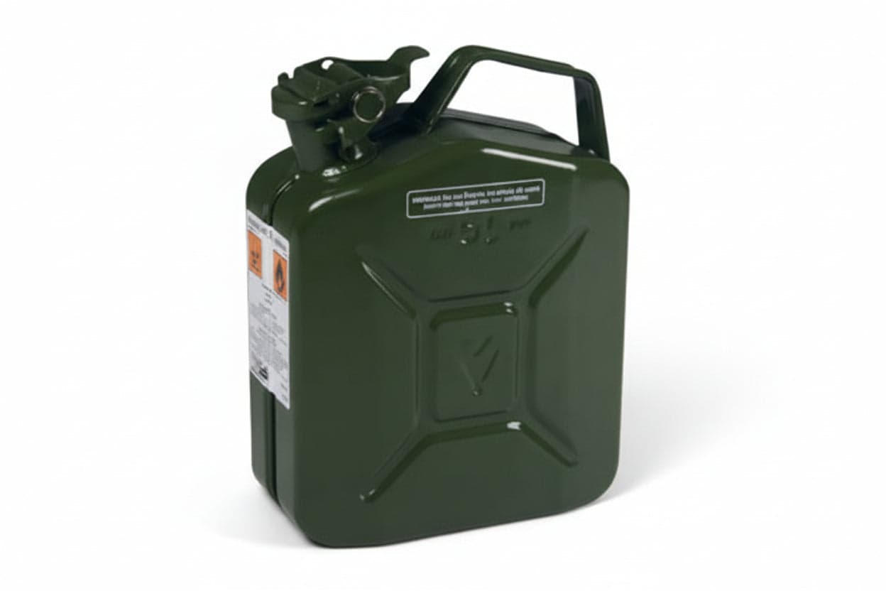 Tanica in Metallo Verniciata a Fuoco 10 l Excel