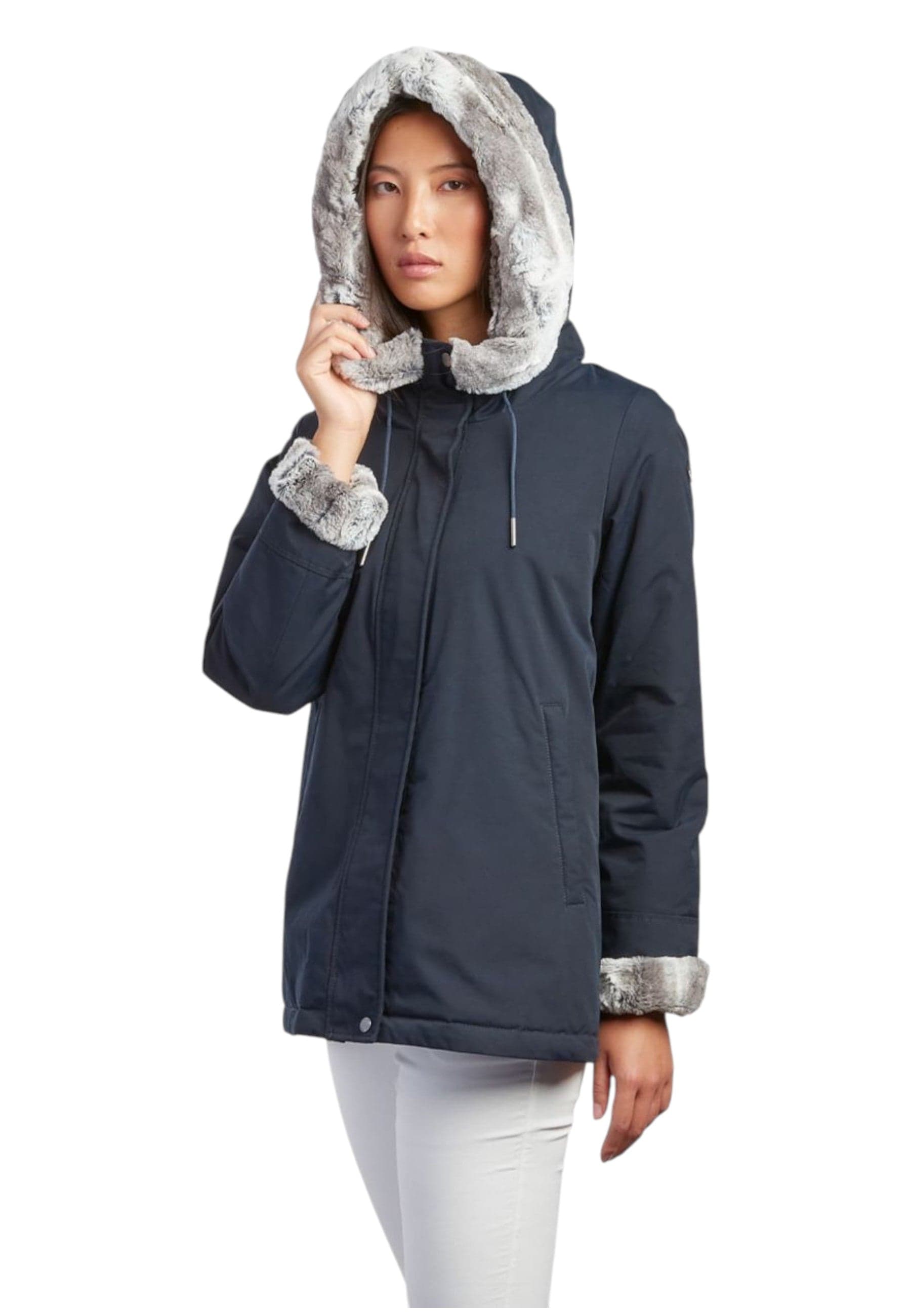 CANADIENS Giaccone Donna cap01323n-anita-ne impermeabilizzato da donna in Giacche Drestige - Casamassima, commercioVirtuoso.it