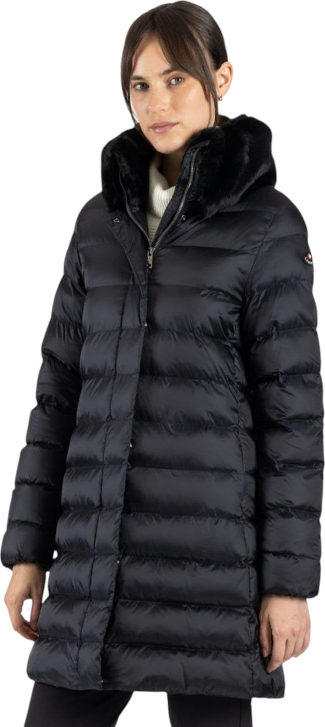CANADIENS Piumino Donna cap05318-rita_longw-ne shiny smart da donna in Giacche Drestige - Casamassima, commercioVirtuoso.it
