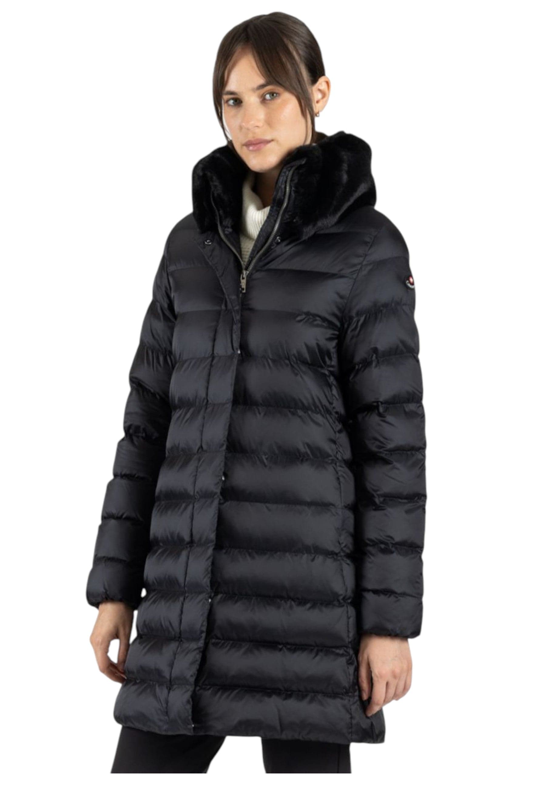 CANADIENS Piumino Donna cap05318-rita_longw-ne shiny smart da donna in Giacche Drestige - Casamassima, commercioVirtuoso.it