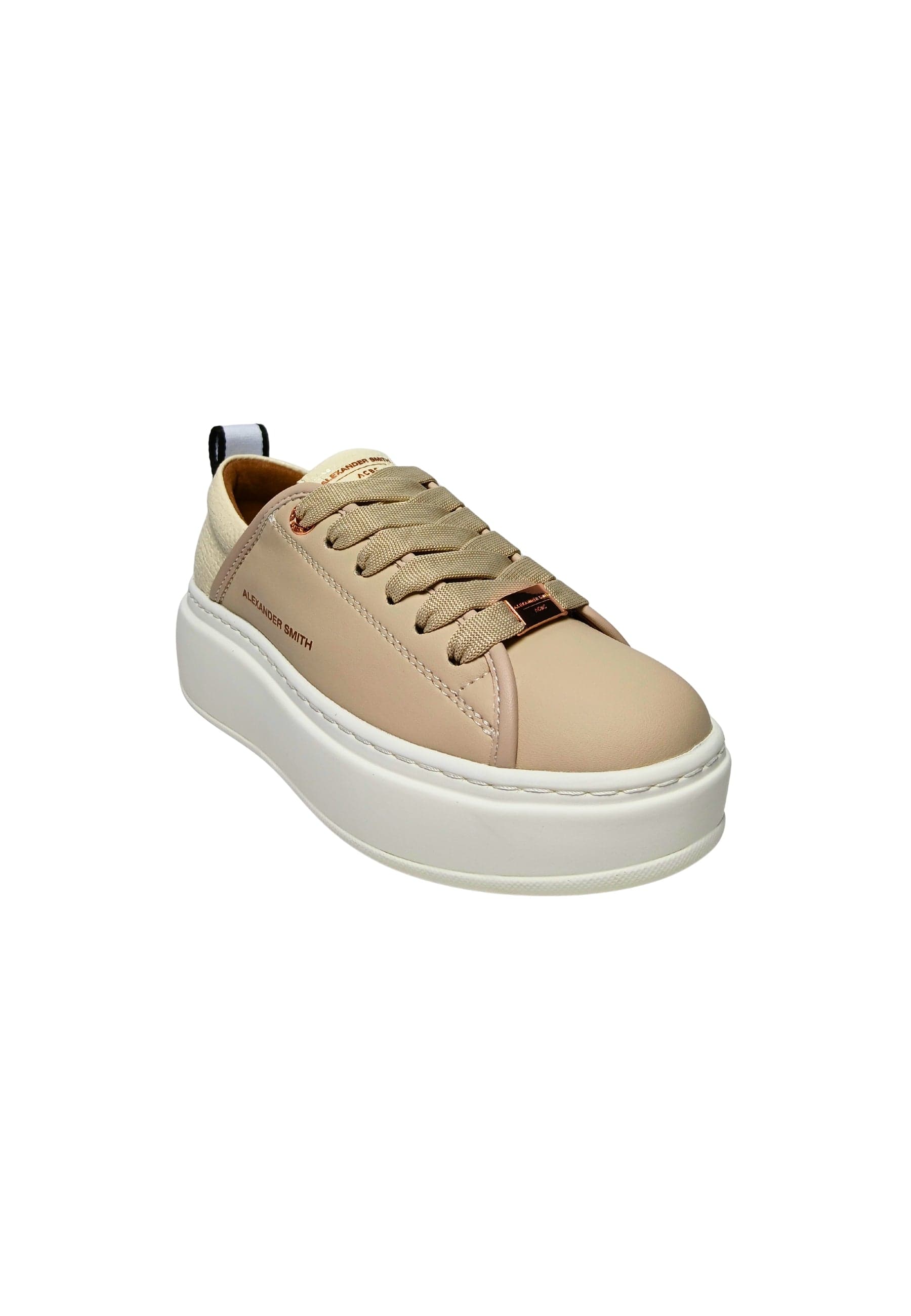 ALEXANDER SMITH Scarpe Donna Alexander Smith Eco-Wembley High Woman Beige da donna in Sneaker casual Drestige - Casamassima, commercioVirtuoso.it
