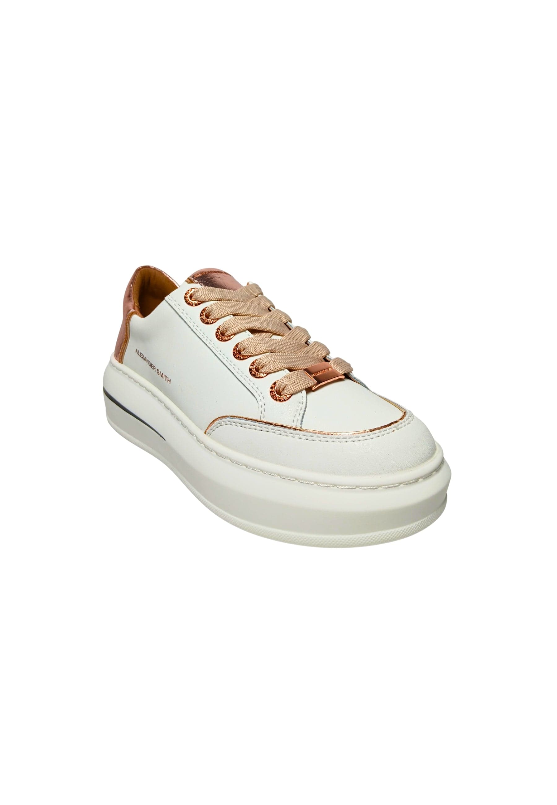 ALEXANDER SMITH Scarpe Donna Alexander Smith Lancaster Woman White Copper da donna in Sneaker casual Drestige - Casamassima, commercioVirtuoso.it