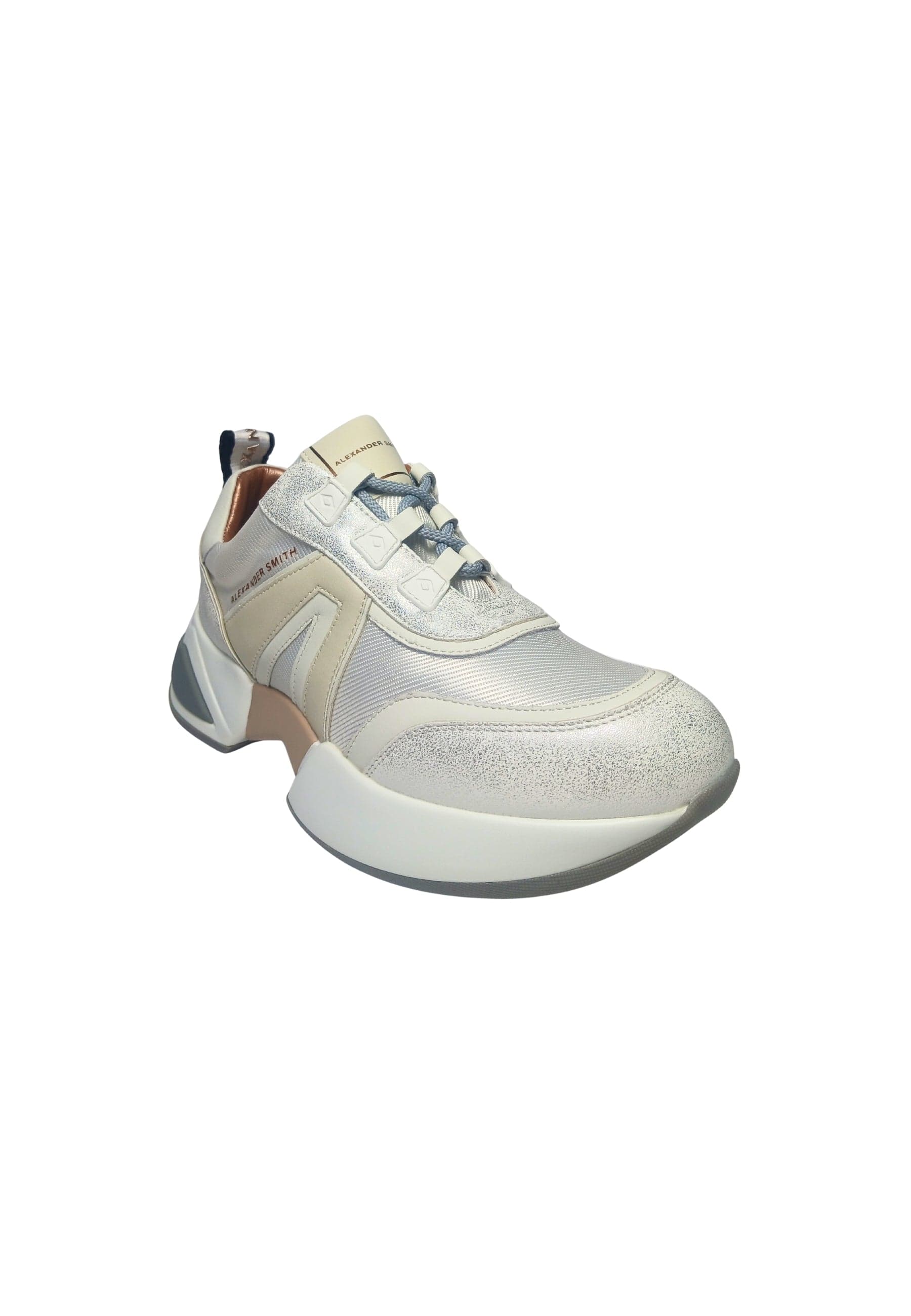 ALEXANDER SMITH Scarpe Donna Alexander Smith Marble Woman White Silver da donna in Sneaker casual Drestige - Casamassima, commercioVirtuoso.it