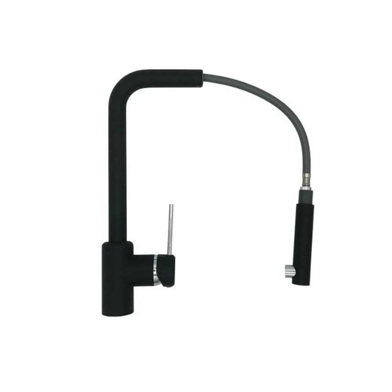 Miscelatore Monocomando Lavello Con Doccia Estraibile Linea Pin- Nero Opaco- Argo- Pezzi 1 in Rubinetti per lavelli da cucina BricoGo - Marano di Napoli, commercioVirtuoso.it