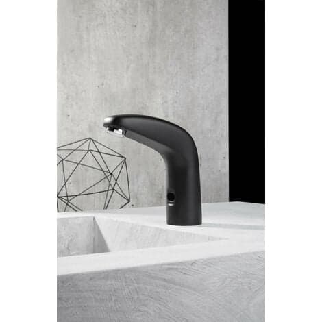 Rubinetto Elettronico Per Lavabo A Batteria- Nero Opaco- Idral- Pezzi 1 in Rubinetti per lavandini bagno BricoGo - Marano di Napoli, commercioVirtuoso.it