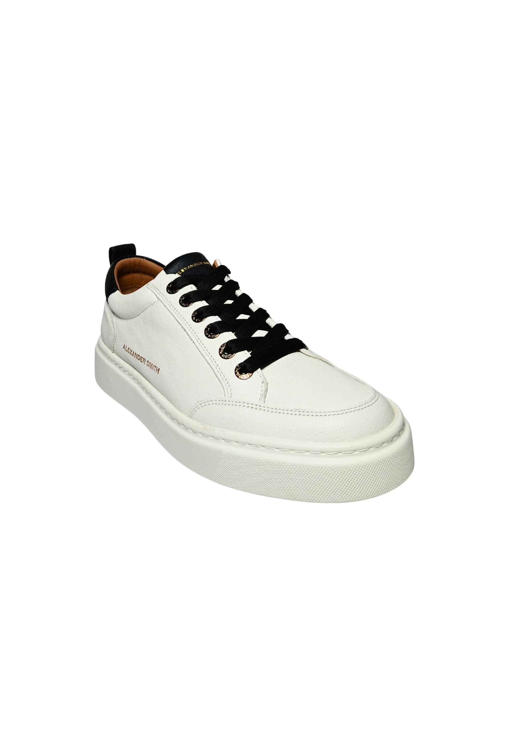 ALEXANDER SMITH Scarpe Uomo Alexander Smith Bond Man White Black da uomo in Sneaker casual Drestige - Casamassima, commercioVirtuoso.it