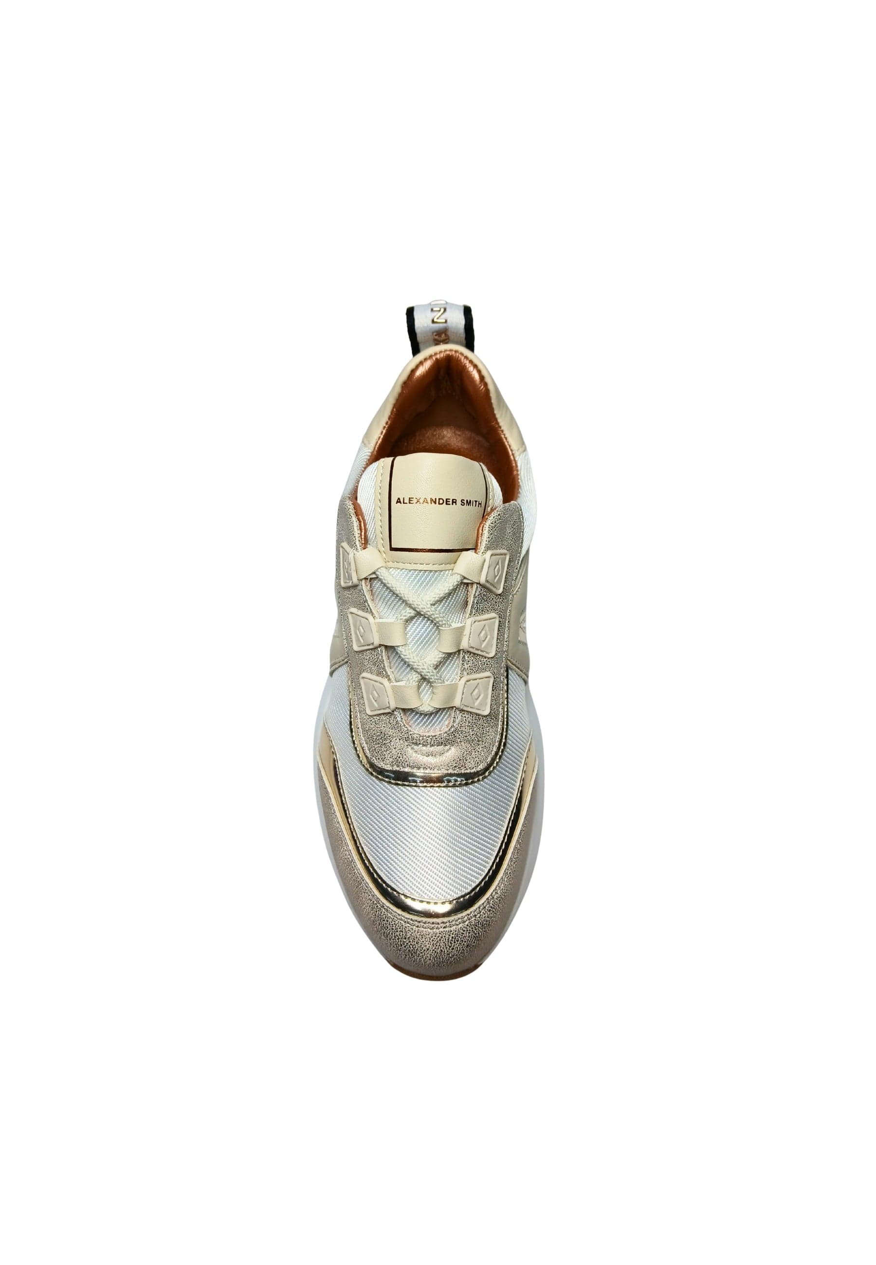 ALEXANDER SMITH Scarpe Donna Alexander Smith Marble Woman White Gold da donna in Sneaker casual Drestige - Casamassima, commercioVirtuoso.it