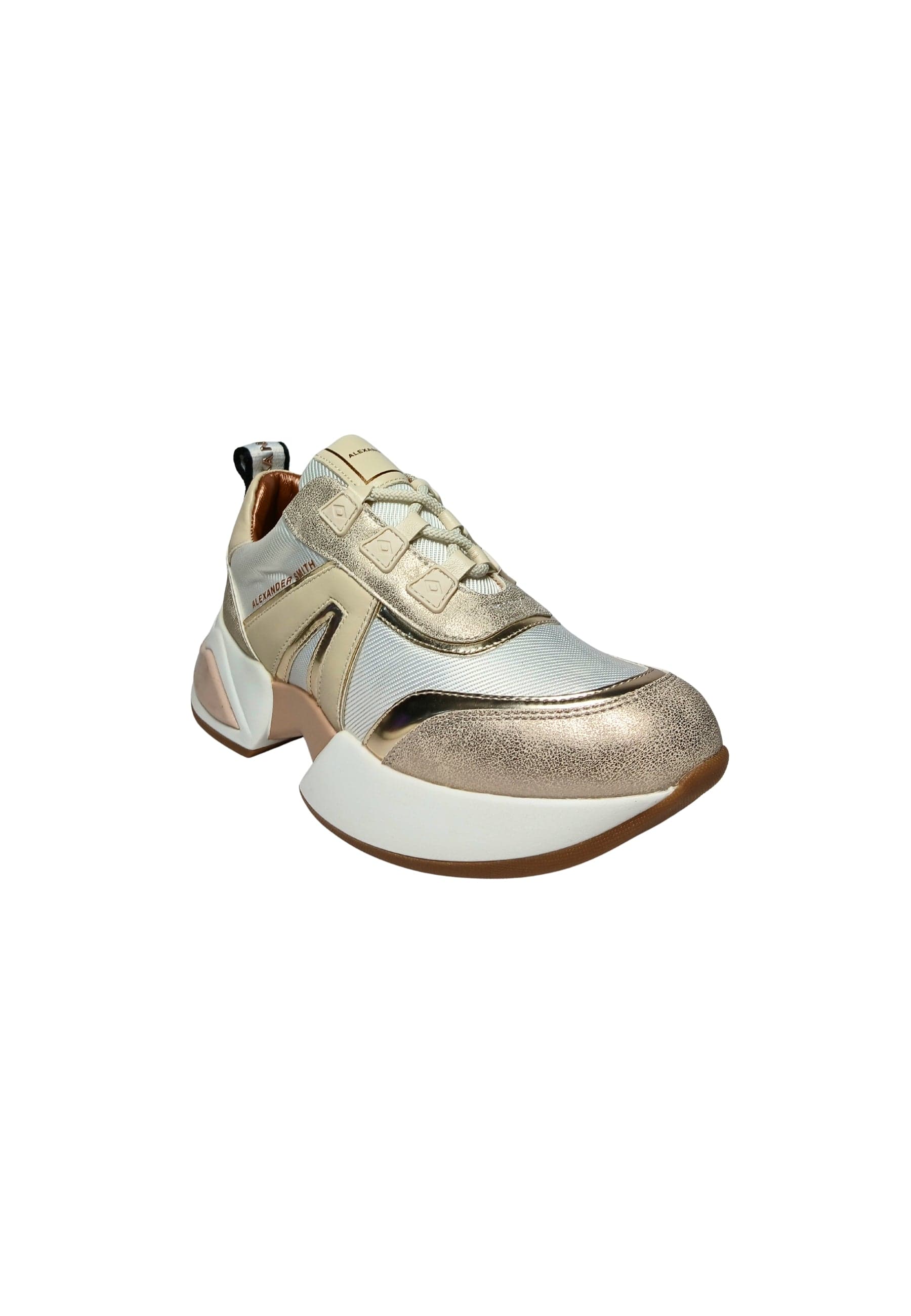 ALEXANDER SMITH Scarpe Donna Alexander Smith Marble Woman White Gold da donna in Sneaker casual Drestige - Casamassima, commercioVirtuoso.it