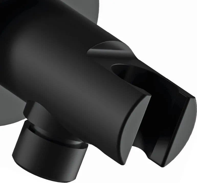 Supporto Minimal Con Presa Acqua- Nero Opaco- Remer- Pezzi 1 in Telefoni doccia BricoGo - Marano di Napoli, commercioVirtuoso.it