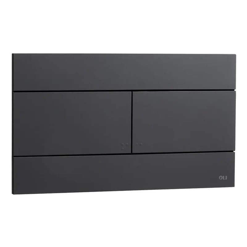 Placca Slim Dual- Nero Opaco- Olive- Pezzi 1 in Placche per interruttori BricoGo - Marano di Napoli, commercioVirtuoso.it