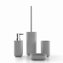 Porta Sapone Pod- Grigio Cm 11,5 X H. 3 X 9- Metaf- Pezzi 1 in Dosatori per sapone liquido BricoGo - Marano di Napoli, commercioVirtuoso.it