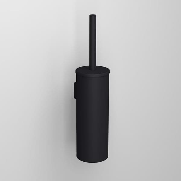 Portascopino Chiuso Da Muro Kaliss- Nero Cm 12,2 X H.42,2 X 14,2- Koemo- Pezzi 1 in Scopini e porta scopini BricoGo - Marano di Napoli, commercioVirtuoso.it