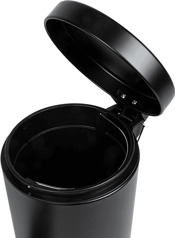 Pattumiera Fresia- Nera Lt. 5 Diam.20,5 X H. 28- Dh- Pezzi 1 in Pattumiere da cucina BricoGo - Marano di Napoli, commercioVirtuoso.it