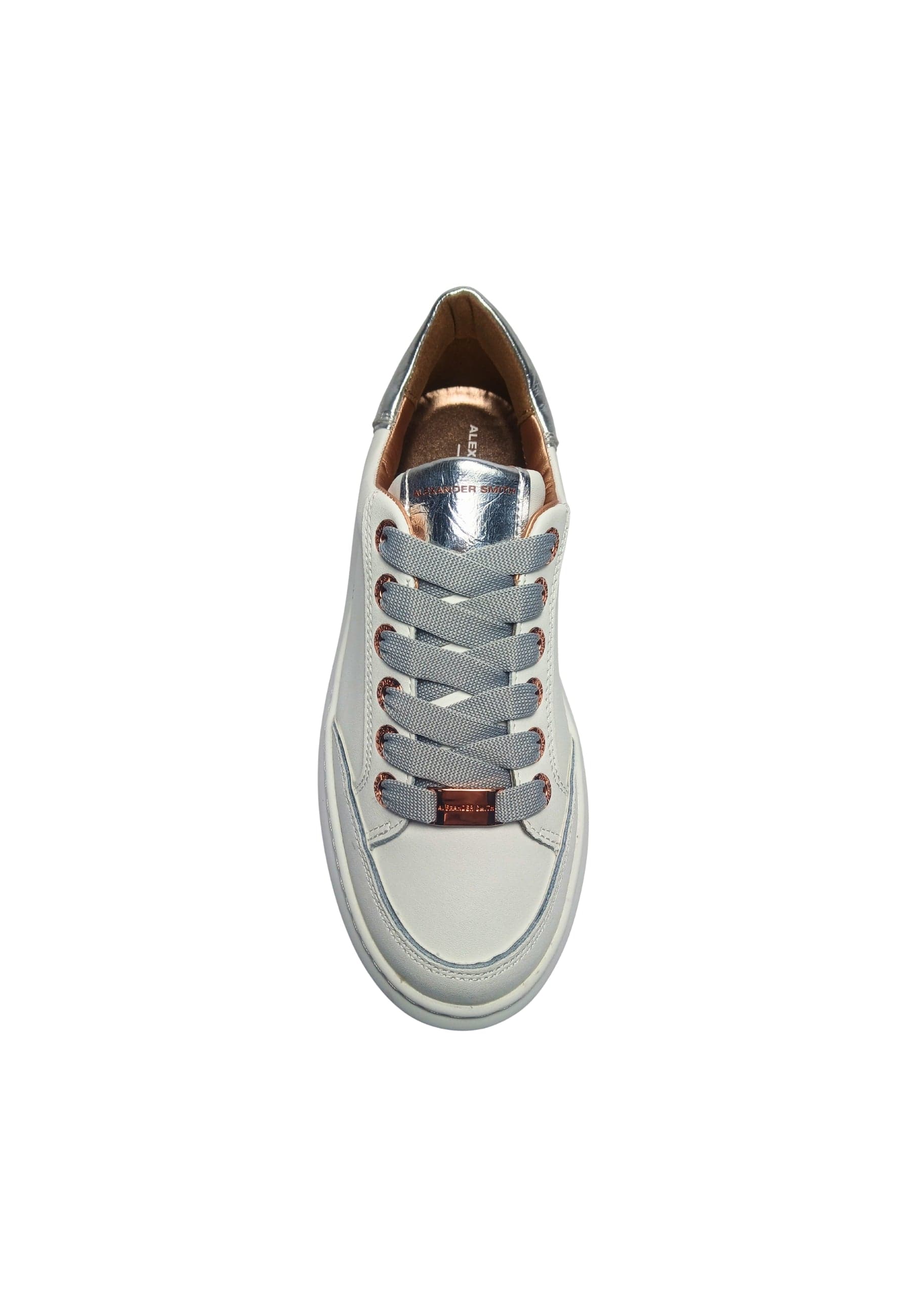 ALEXANDER SMITH Scarpe Donna Alexander Smith Lancaster Woman White Silver da donna in Sneaker casual Drestige - Casamassima, commercioVirtuoso.it