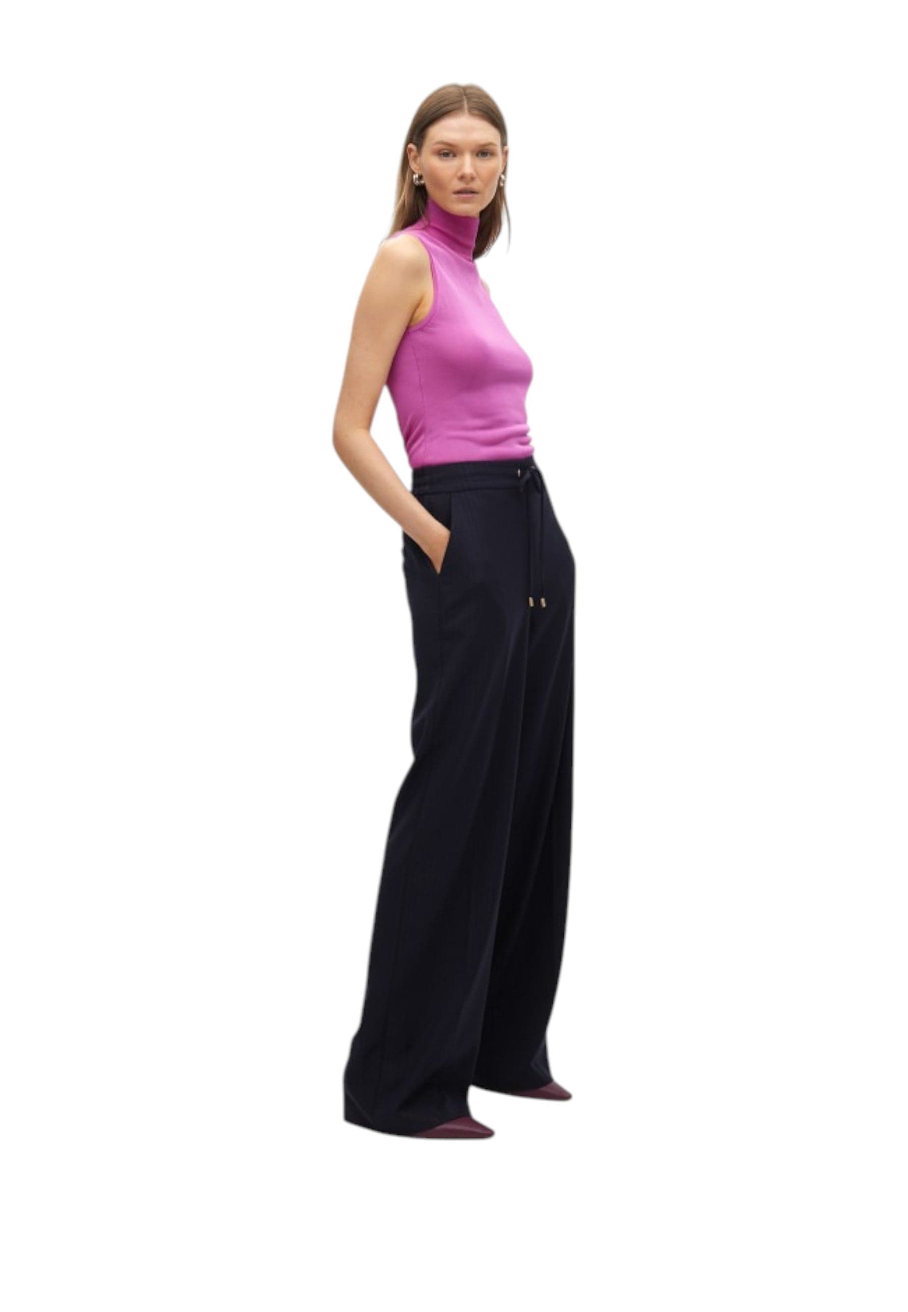 LOLA CASADEMUNT Pantalone Donna Lola Casademunt lf2514006 ampio da donna in Pantaloni Drestige - Casamassima, commercioVirtuoso.it