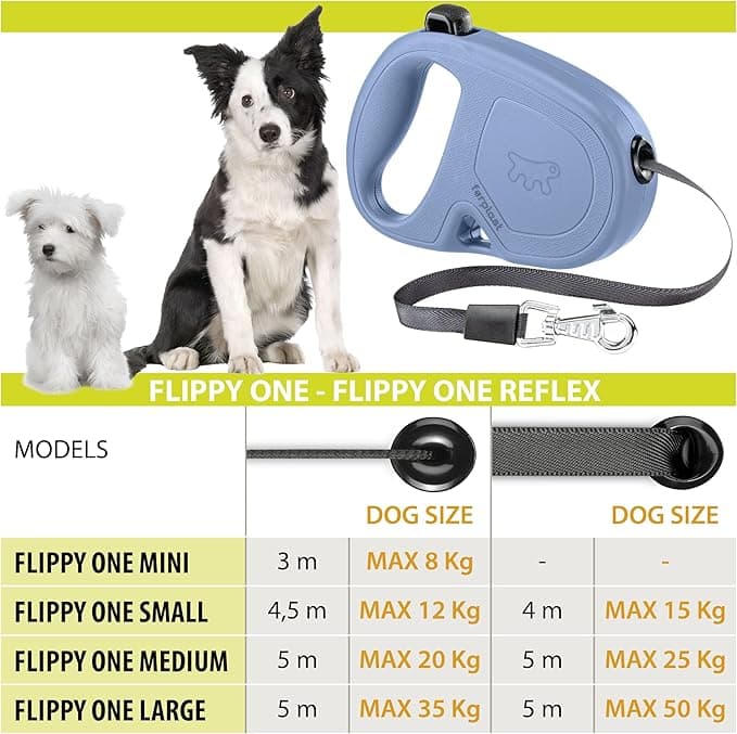 Guinzaglio Per Cani Flippy One Tape Large Nero- Ferplast- 1,0 Pz in Guinzagli retrattili BricoGo - Marano di Napoli, commercioVirtuoso.it