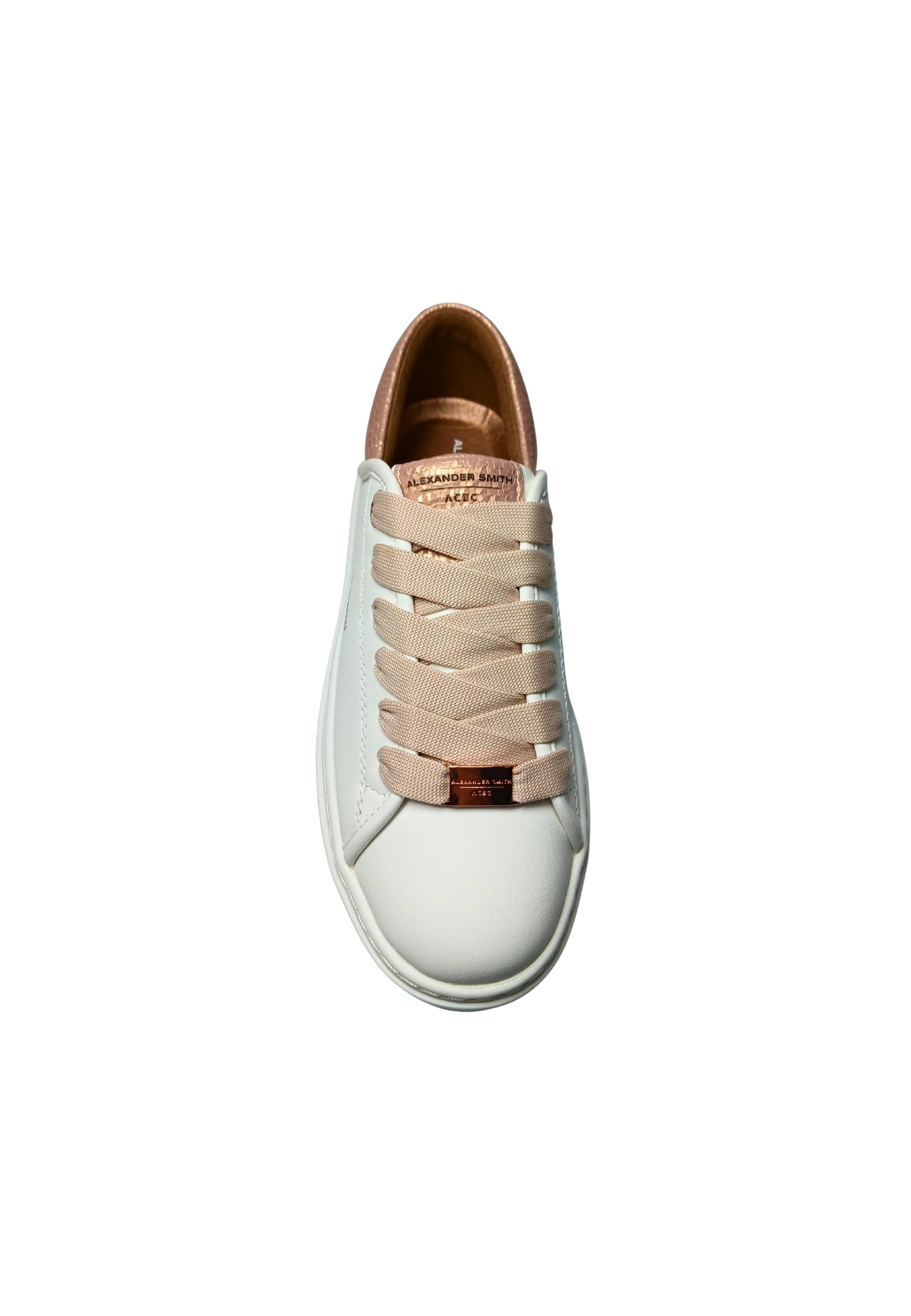 ALEXANDER SMITH Scarpe Donna Alexander Smith Eco-Wembley High Woman White Nude da donna in Sneaker casual Drestige - Casamassima, commercioVirtuoso.it