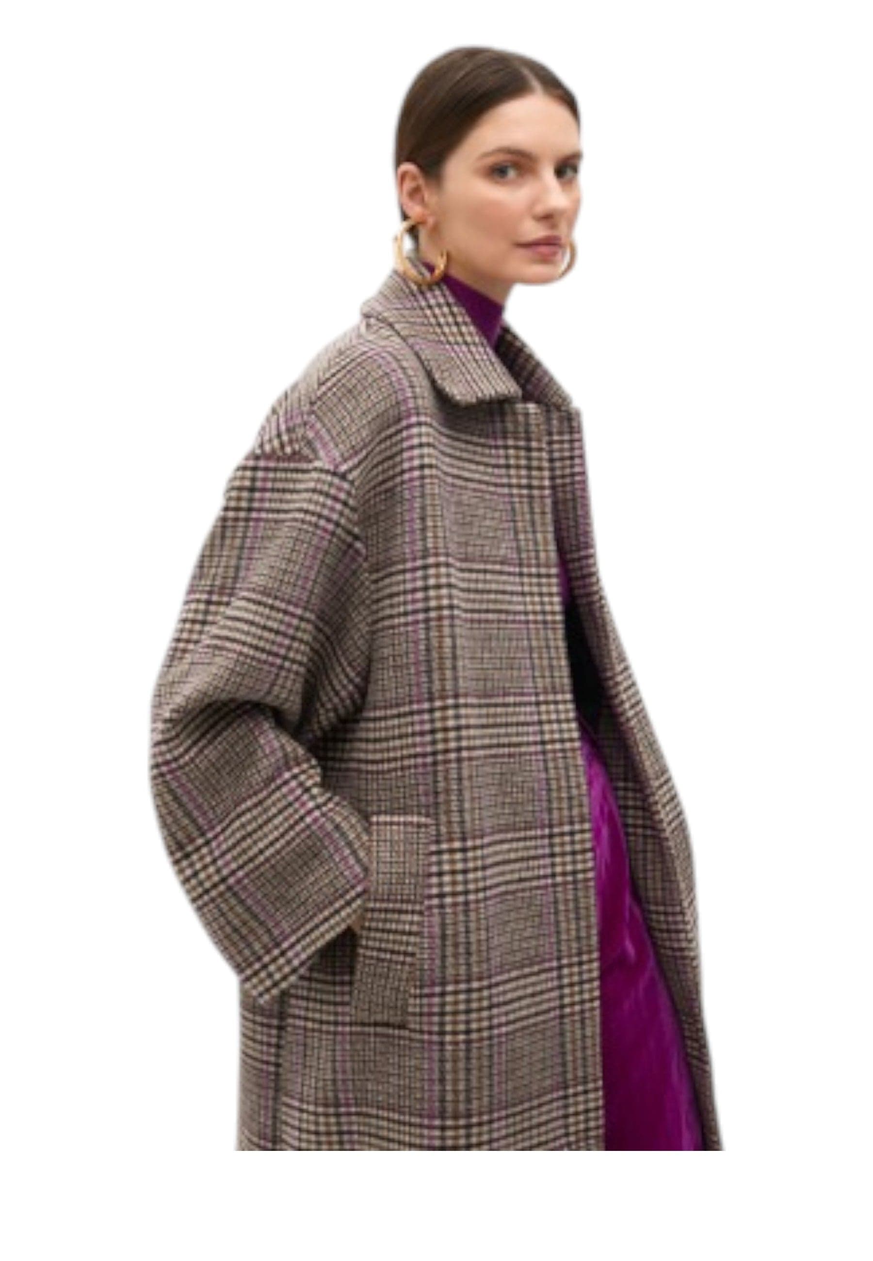 MAITE Cappotto Donna mf2501002 lungo da donna in Cappotti Drestige - Casamassima, commercioVirtuoso.it