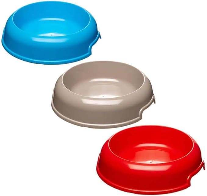 Ciotola Per Cani E Gatti In Plastica Riciclata 0,5 Litri Ø 18,5 Cm Con Bordo Antiscivolo E Maniglie Laterali Ferplast in Ciotole BricoGo - Marano di Napoli, commercioVirtuoso.it