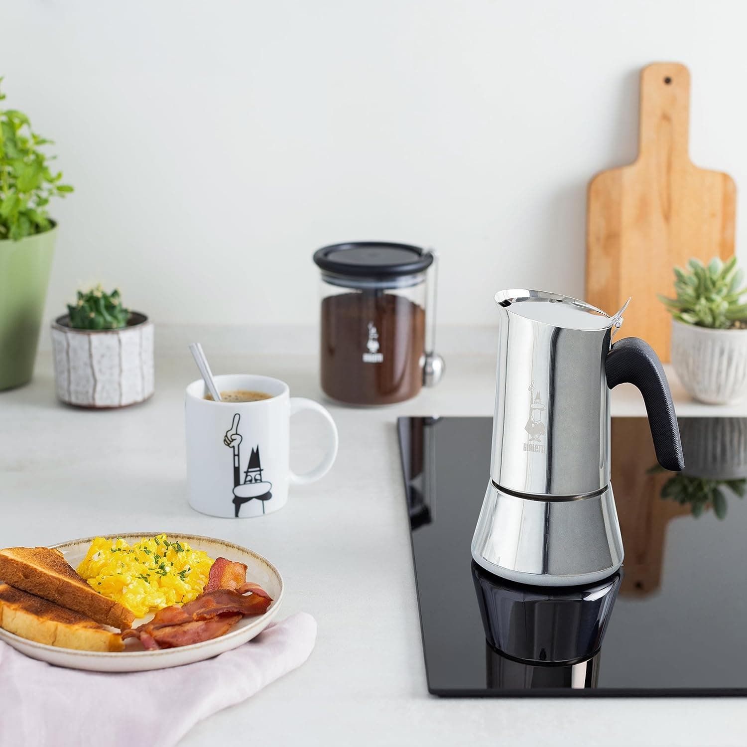 Caffettiera Venus 4 Tazze In Acciaio Inox Lucido E Satinato Compatibile Con Induzione Made In Italy Bialetti in Moke e caffettiere BricoGo - Marano di Napoli, commercioVirtuoso.it