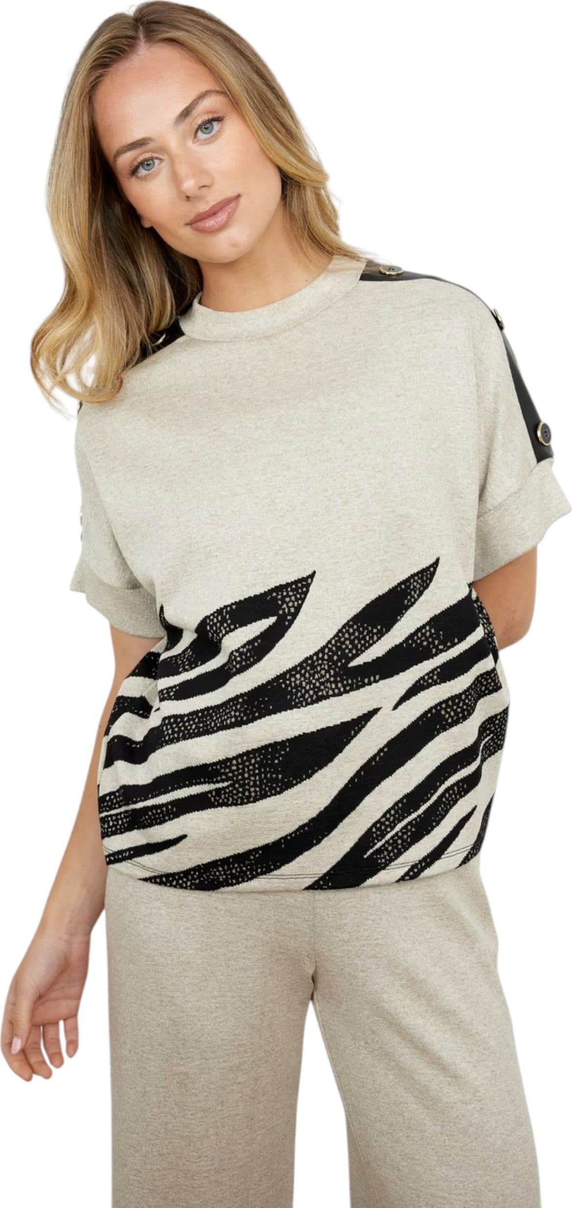 FRANK LYMAN Blusa Donna Frank Lyman 253338 giro sceso m.corta da donna