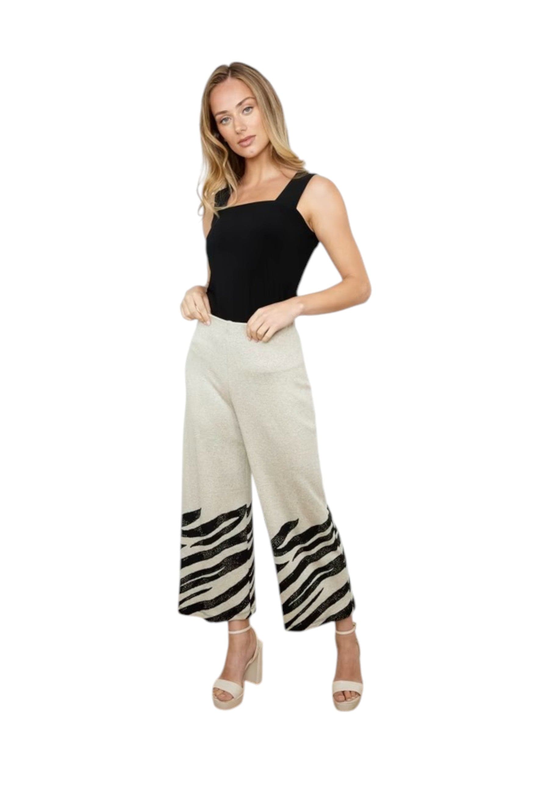 FRANK LYMAN Pantalone Donna Frank Lyman 253339 largo Capri da donna in Pantaloni Drestige - Casamassima, commercioVirtuoso.it
