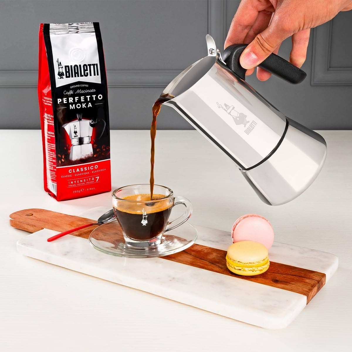 Caffettiera Venus 2 Tazze In Acciaio Inox Caffè Espresso Manico Ergonomico E Valvola Di Sicurezza Bialetti in Moke e caffettiere BricoGo - Marano di Napoli, commercioVirtuoso.it