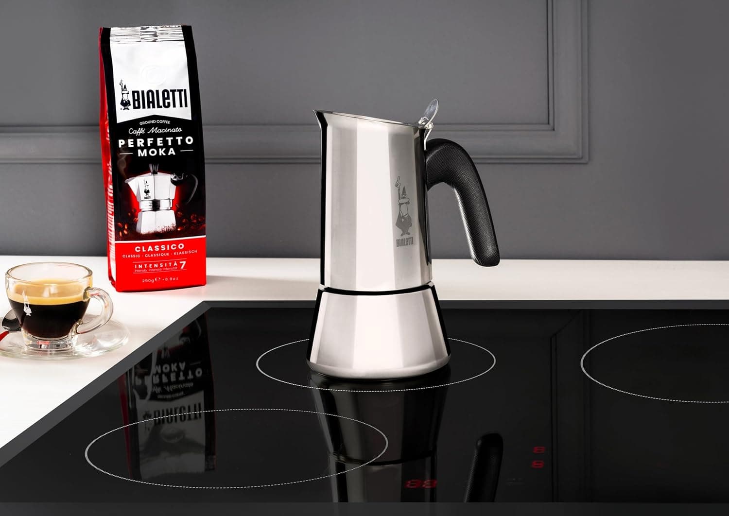 Caffettiera Venus 2 Tazze In Acciaio Inox Caffè Espresso Manico Ergonomico E Valvola Di Sicurezza Bialetti in Moke e caffettiere BricoGo - Marano di Napoli, commercioVirtuoso.it