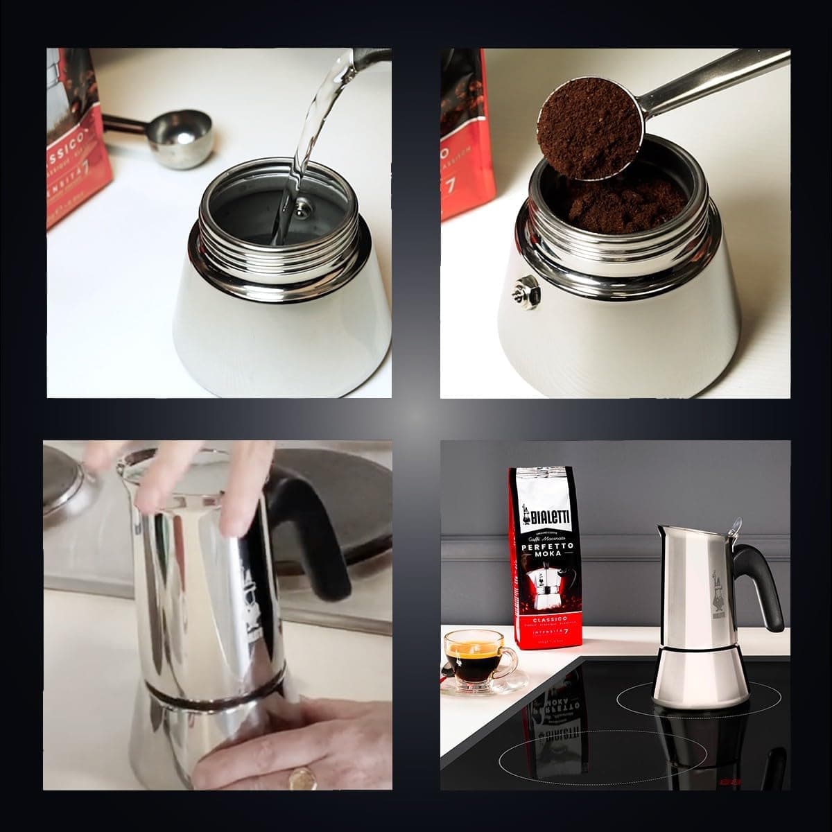 Caffettiera Venus 2 Tazze In Acciaio Inox Caffè Espresso Manico Ergonomico E Valvola Di Sicurezza Bialetti in Moke e caffettiere BricoGo - Marano di Napoli, commercioVirtuoso.it