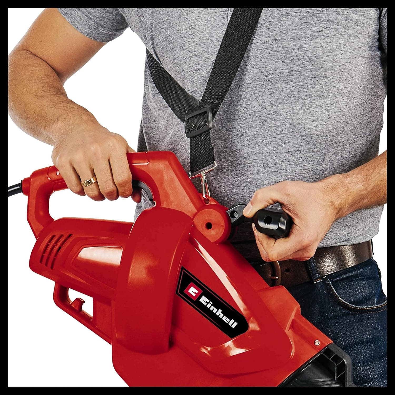 Aspiratore Soffiatore Elettrico 3000W Con Funzione Trituratore Sacco 40L E Regolazione Velocità Gc-El 3024 E Einhell in Aspirafoglie BricoGo - Marano di Napoli, commercioVirtuoso.it